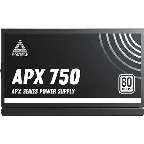 Блок питания Montech APX 750 750 Вт, Ret, черный, [xwya11-750w]