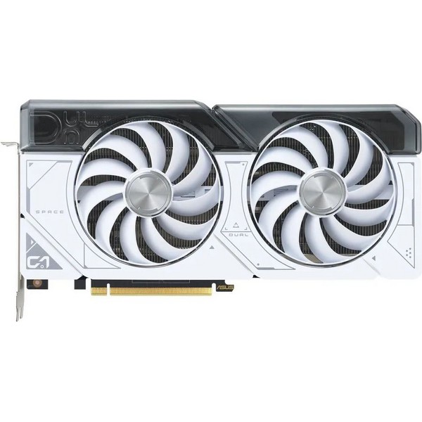 Видеокарта ASUS NVIDIA GeForce RTX 4070 (DUAL-RTX4070-O12G-WHITE) DUAL-RTX4070-O12G-WHITE, 12 Гб, GDDR6X